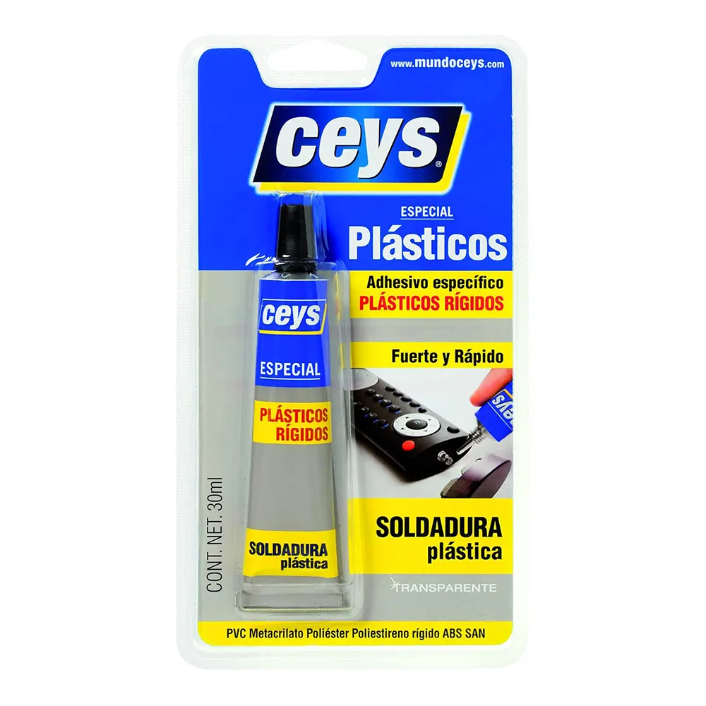 Pegamento para plásticos